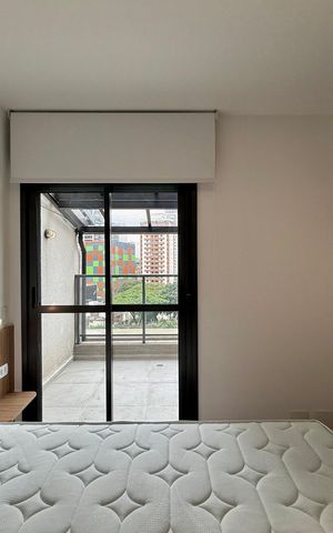 Apartamento para alugar com 41m², 1 quarto e 1 vagaSuíte 
