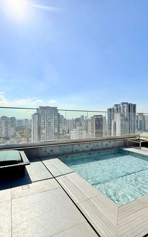 Apartamento para alugar com 41m², 1 quarto e 1 vagaPiscina 