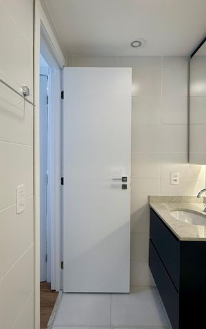 Apartamento para alugar com 41m², 1 quarto e 1 vagaBanheiro Suíte 