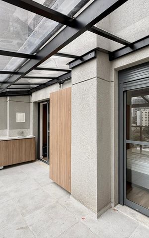 Apartamento para alugar com 41m², 1 quarto e 1 vagaSacada 