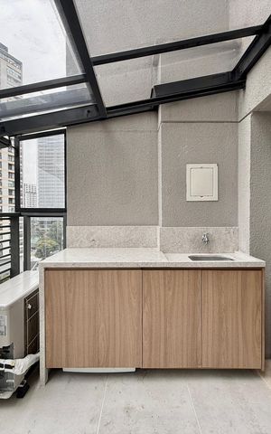 Apartamento para alugar com 41m², 1 quarto e 1 vagaÁrea de Serviço