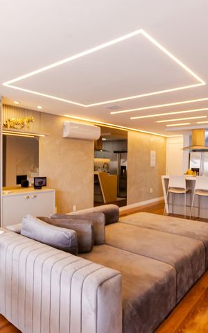 Apartamento à venda com 183m², 3 quartos e 3 vagas Apartamento à venda com 183m², 3 quartos e 3 vagasSala