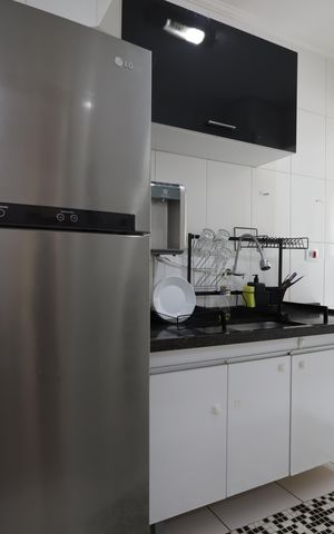 Apartamento para alugar com 54m², 2 quartos e 2 vagasCozinha
