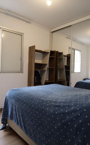 Apartamento para alugar com 54m², 2 quartos e 2 vagasQuarto 2