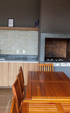 Apartamento à venda com 34m², 2 quartos e sem vaga Apartamento à venda com 34m², 2 quartos e sem vagaÁrea comum - Churrasqueira
