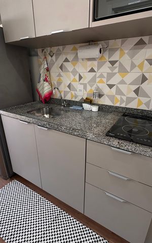 Studio para alugar com 25m², 1 quarto e sem vagaCozinha