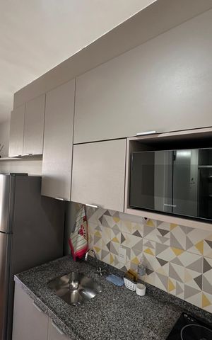 Studio para alugar com 25m², 1 quarto e sem vagaCozinha