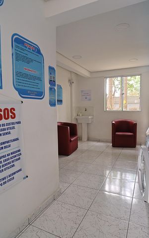 Apartamento à venda com 47m², 2 quartos e 1 vagaLavanderia