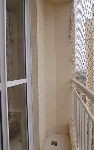 Apartamento à venda com 47m², 2 quartos e 1 vagaVaranda