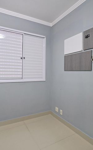 Apartamento à venda com 47m², 2 quartos e 1 vagaQuarto 2