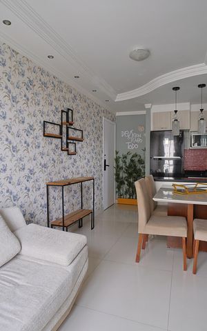 Apartamento à venda com 47m², 2 quartos e 1 vagaSala