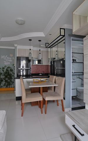 Apartamento à venda com 47m², 2 quartos e 1 vagaSala