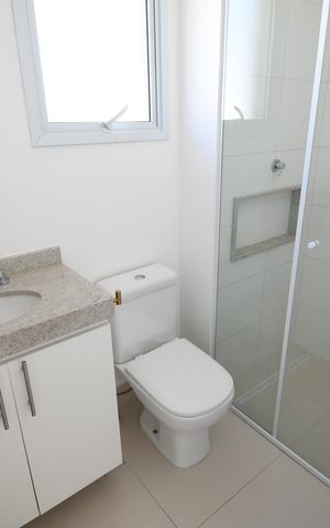 Studio à venda com 41m², 1 quarto e 1 vagaBanheiro