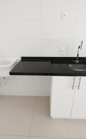Studio à venda com 41m², 1 quarto e 1 vagaCozinha
