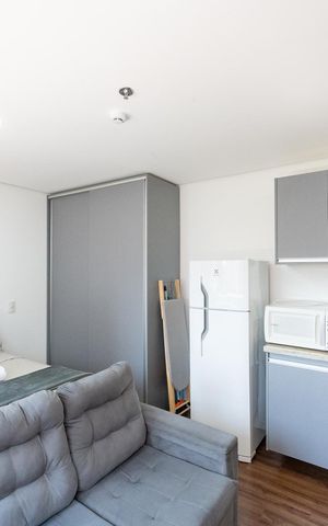 Studio para alugar com 27m², 1 quarto e sem vaga Studio para alugar com 27m², 1 quarto e sem vagaStudio