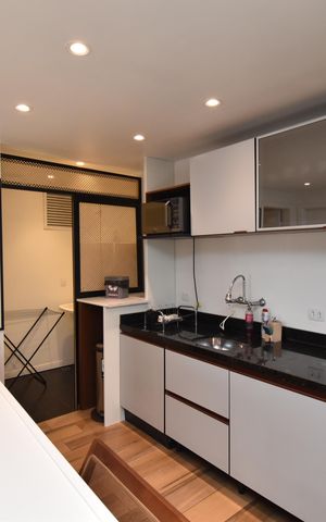 Apartamento à venda com 67m², 1 quarto e sem vagaCozinha
