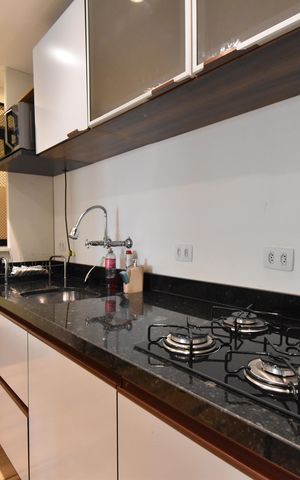 Apartamento à venda com 67m², 1 quarto e sem vagaCozinha