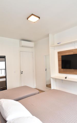Apartamento à venda com 67m², 1 quarto e sem vagaQuarto