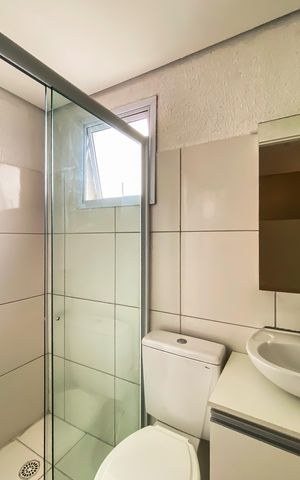 Apartamento para alugar com 54m², 2 quartos e 1 vaga Apartamento para alugar com 54m², 2 quartos e 1 vagaBanheiro
