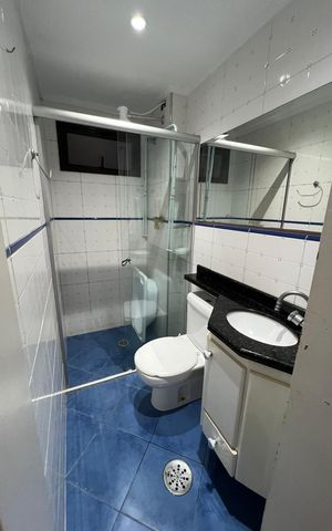 Apartamento à venda com 76m², 2 quartos e 1 vaga Apartamento à venda com 76m², 2 quartos e 1 vagaBanheiro