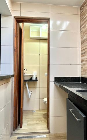 Casa de condomínio à venda com 60m², 2 quartos e 1 vaga Casa de condomínio à venda com 60m², 2 quartos e 1 vagaÁrea de Serviço/Churrasqueira