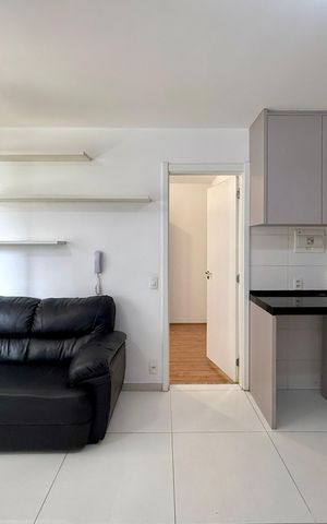 Apartamento à venda com 32m², 1 quarto e sem vaga Apartamento à venda com 32m², 1 quarto e sem vagaSala
