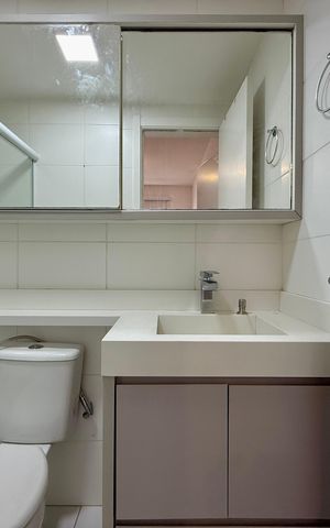 Apartamento à venda com 32m², 1 quarto e sem vaga Apartamento à venda com 32m², 1 quarto e sem vagaBanheiro da Suíte