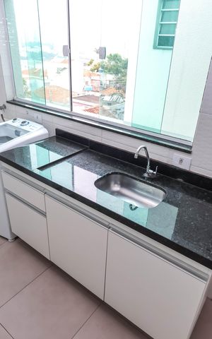 Apartamento à venda com 34m², 1 quarto e sem vagaSala/Cozinha
