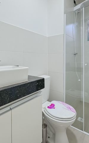 Apartamento à venda com 34m², 1 quarto e sem vaga Apartamento à venda com 34m², 1 quarto e sem vagaBanheiro