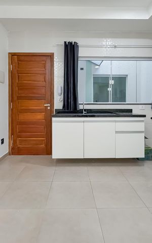 Apartamento à venda com 34m², 1 quarto e sem vaga Apartamento à venda com 34m², 1 quarto e sem vagaCozinha