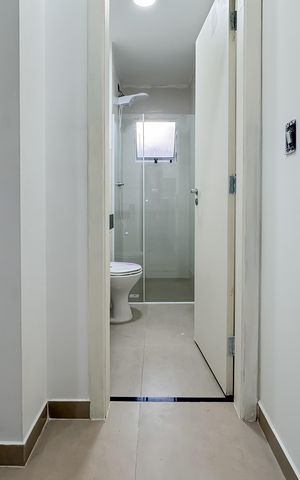 Apartamento à venda com 34m², 1 quarto e sem vaga Apartamento à venda com 34m², 1 quarto e sem vagaBanheiro