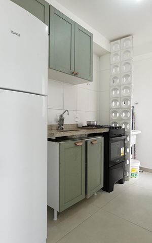 Apartamento para alugar com 39m², 2 quartos e sem vagaCozinha