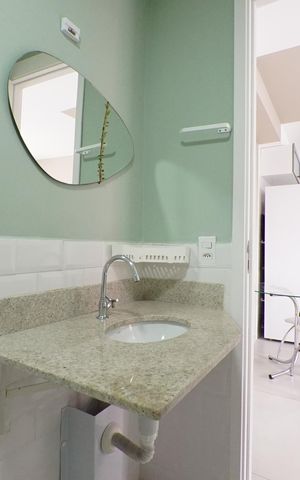 Apartamento para alugar com 39m², 2 quartos e sem vagaBanheiro
