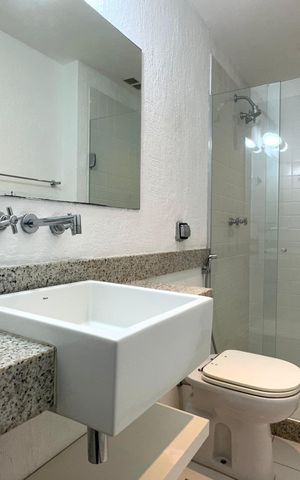Apartamento para alugar com 90m², 2 quartos e 1 vagaBanheiro social