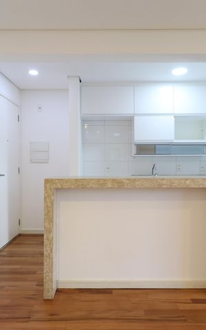 Apartamento à venda com 66m², 2 quartos e 2 vagasCozinha e Área de serviço 
