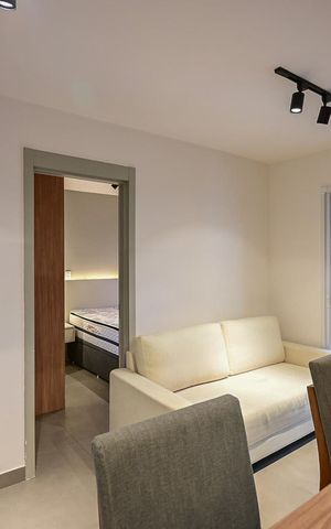 Apartamento para alugar com 38m², 1 quarto e 1 vagaSala/cozinha