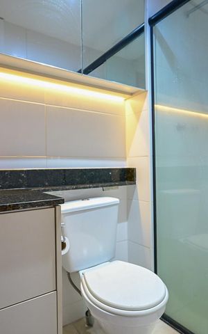 Apartamento para alugar com 38m², 1 quarto e 1 vagaBanheiro Social