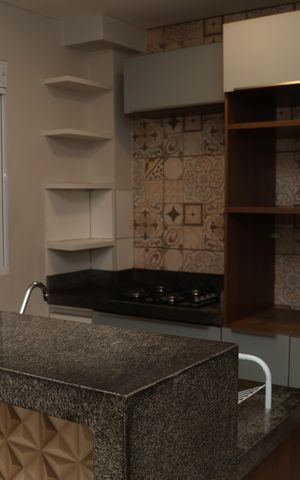 Apartamento à venda com 62m², 2 quartos e 1 vagaCozinha