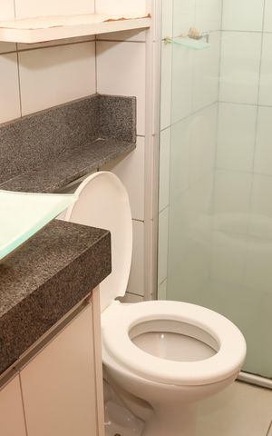 Apartamento à venda com 62m², 2 quartos e 1 vagaBanheiro social