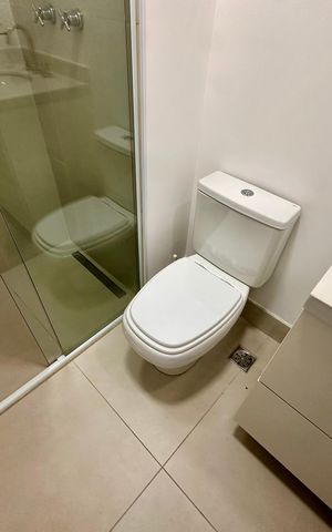 Apartamento para alugar com 64m², 2 quartos e 1 vaga Apartamento para alugar com 64m², 2 quartos e 1 vagaBanheiro Social
