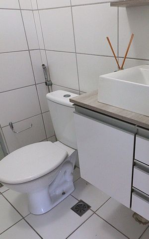 Apartamento à venda com 57m², 2 quartos e 1 vagaBanheiro da Suíte