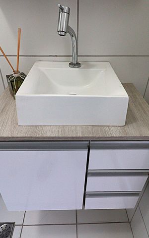Apartamento à venda com 57m², 2 quartos e 1 vagaBanheiro da Suíte