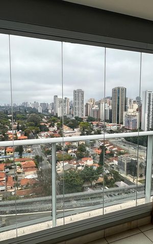 Apartamento à venda com 49m², 1 quarto e 1 vaga Apartamento à venda com 49m², 1 quarto e 1 vagaVaranda da Sala/cozinha