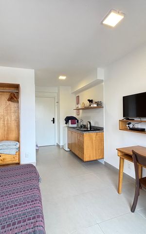 Studio à venda com 25m², 1 quarto e sem vaga Studio à venda com 25m², 1 quarto e sem vagaStudio