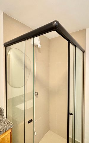 Studio à venda com 25m², 1 quarto e sem vaga Studio à venda com 25m², 1 quarto e sem vagaBanheiro