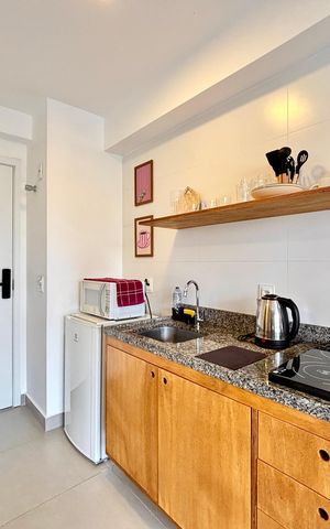 Studio à venda com 25m², 1 quarto e sem vaga Studio à venda com 25m², 1 quarto e sem vagaStudio