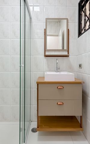 Casa à venda com 100m², 3 quartos e 1 vaga Casa à venda com 100m², 3 quartos e 1 vagaBanheiro Social