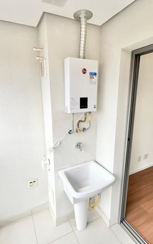 Studio à venda com 28m², 1 quarto e sem vaga Studio à venda com 28m², 1 quarto e sem vagaVaranda da Sala/Cozinha