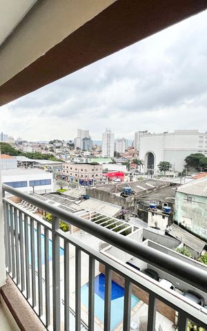 Studio à venda com 28m², 1 quarto e sem vaga Studio à venda com 28m², 1 quarto e sem vagaVaranda da Sala/Cozinha