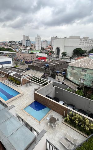 Studio à venda com 28m², 1 quarto e sem vaga Studio à venda com 28m², 1 quarto e sem vagaVaranda da Sala/Cozinha